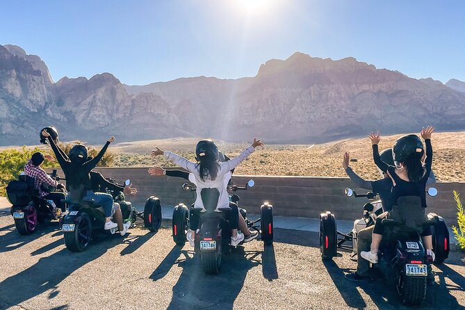 Self-Guided Red Rock Canyon CanAm Trike Tour - Explore Red Rock Canyon on a Stylish Can-Am Rykera Trike