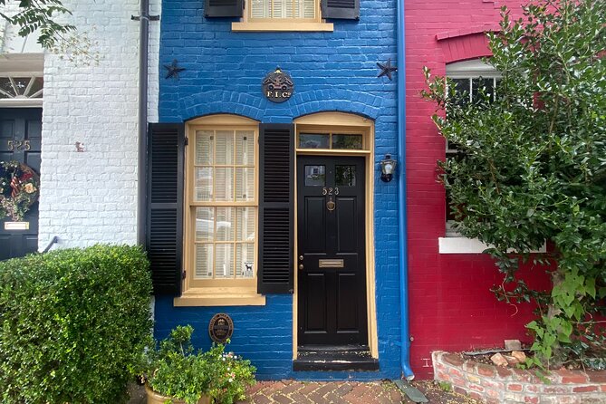 Self Guided Walking Tour in Old Town Historic Alexandria - Exploring the Hollensbury Spite House and Moses Hepburn Rowhouses