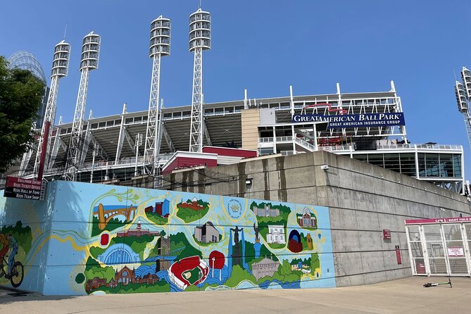 Self Guided Walking Tour of Cincinnati - Crossing the Iconic John A Roebling Suspension Bridge
