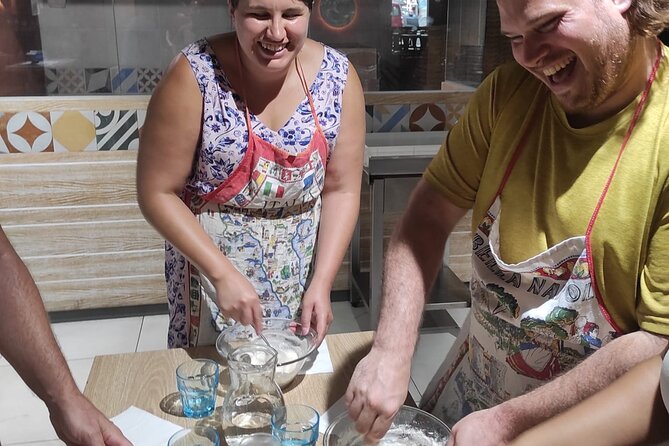 Semi-Private Pizza Making Experience in Naples with Drink - Sampling and Drinking with Your Homemade Pizza