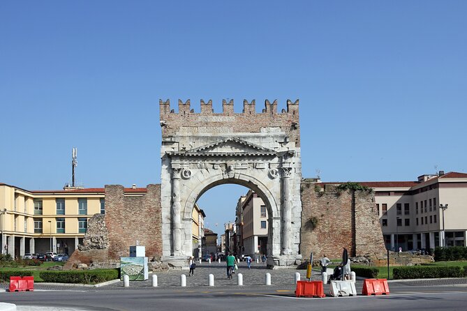 Semi-private Rimini Tour of City Highlights with Top-Rated Guide - Starting Point at the Arco dAugusto
