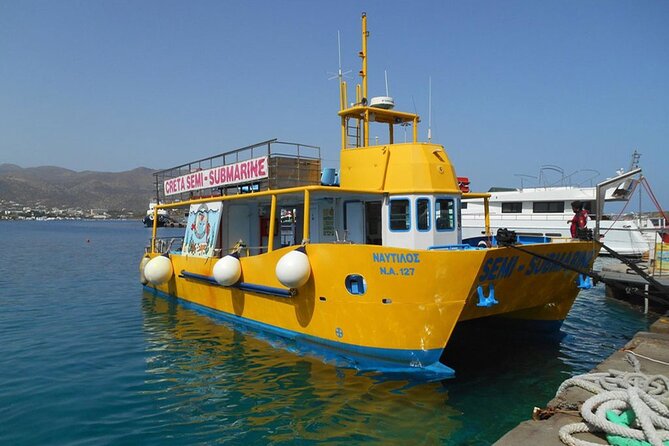Semi-Submarine Tour from Agios Nikolaos - The Semi-Submersible Design: Seeing Marine Life Without Getting Wet
