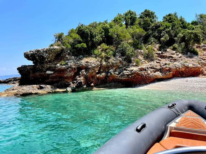 Sercret Beaches Speedboat Tour Vlore - Dafina Bay and Dafina Cave: Serenity and Exploration
