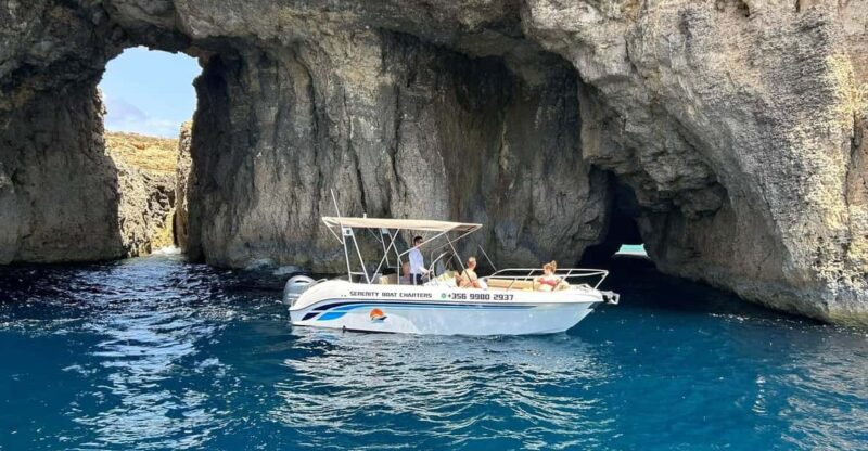 SerenityBoatChartersMalta: Bluelagoon,Comino,Gozo,&Sea Caves - Starting Point and Booking Flexibility