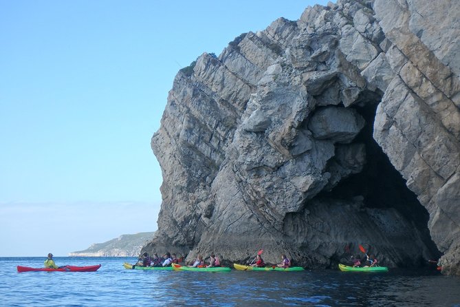 Sesimbra Discovery by Kayak - The Beach Stop at Praia do Ribeiro do Cavalo