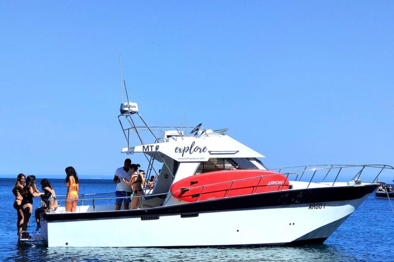 Sesimbra: Exclusive Private Yacht tour with sea activities! - The Itinerary: Stops at Ribeiro do Cavalo Beach and Speedboat Ride