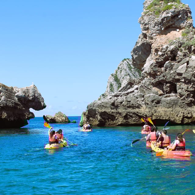 Sesimbra: Ribeiro Cavalo Beach, Caves, & Arrábida Kayak Tour - Discovering the Tunnels and Secret Caves