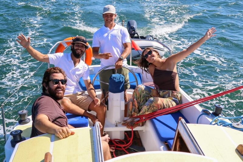 Sesimbra : Sailing Tour - Visiting Ribeiro do Cavalo Beach: A Secluded Paradise