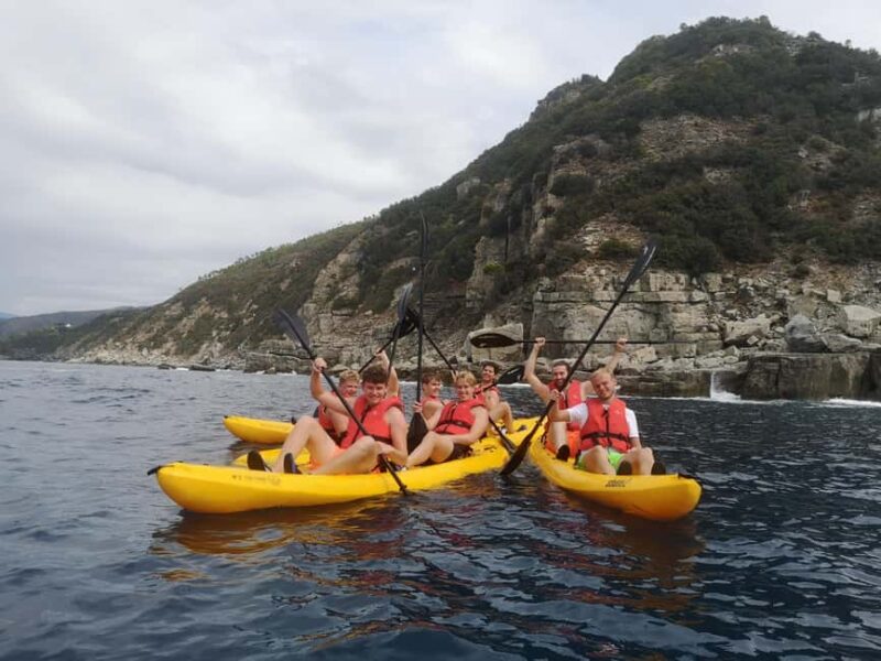 Sestri Levante: Kayak Excursion in the Biodiversity of the Bay of Gold - Swimming and Snorkeling Opportunities