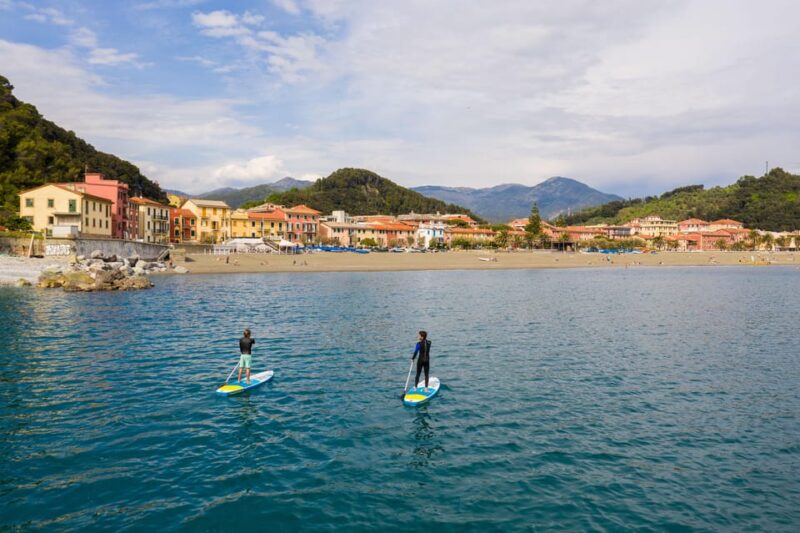 Sestri Levante: Stand Up Paddle between Crags and Crystal Waters - Starting Point at Stai Fuori ASD in Sestri Levante