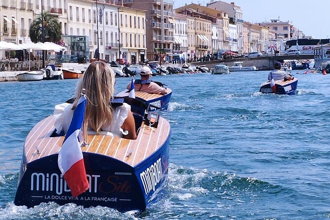 Sète by Miniboat Guided Ecotour - The Experience of Piloting Your Own Miniboat