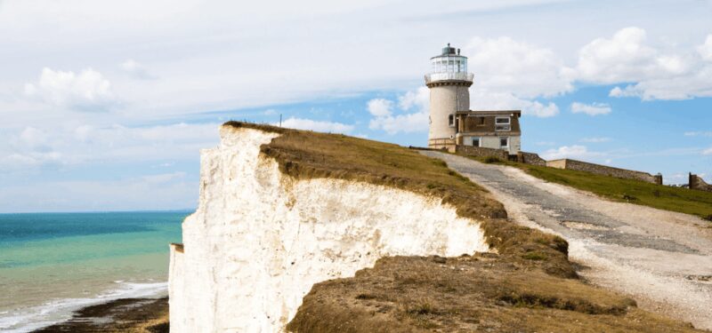 Seven Sisters Walking Tour with an APP - From the Visitor Center to the Seven Sisters Cliffs