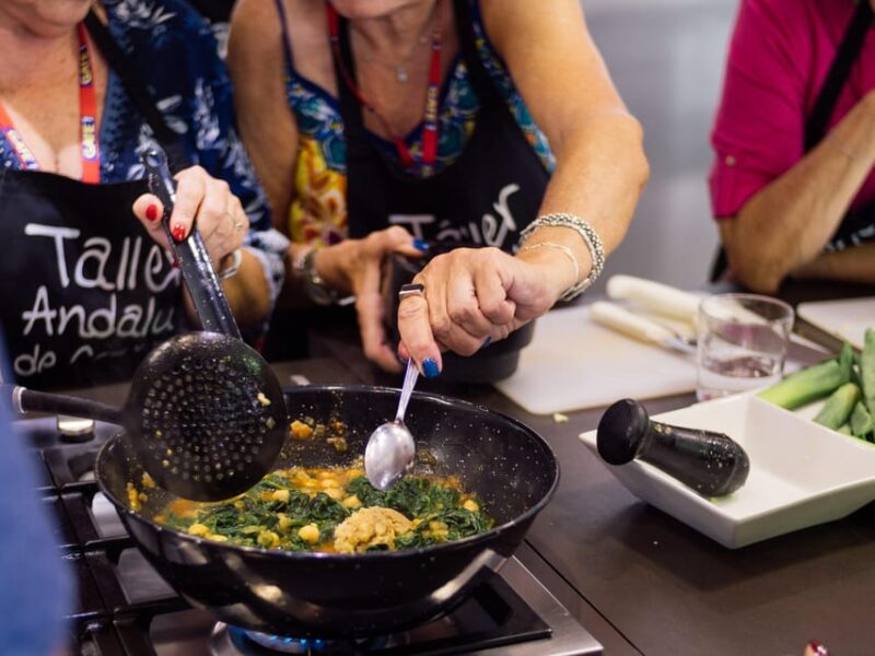 Seville: 3.5-Hour Spanish Cooking Class & Triana Market Tour - Making and Enjoying Sangria