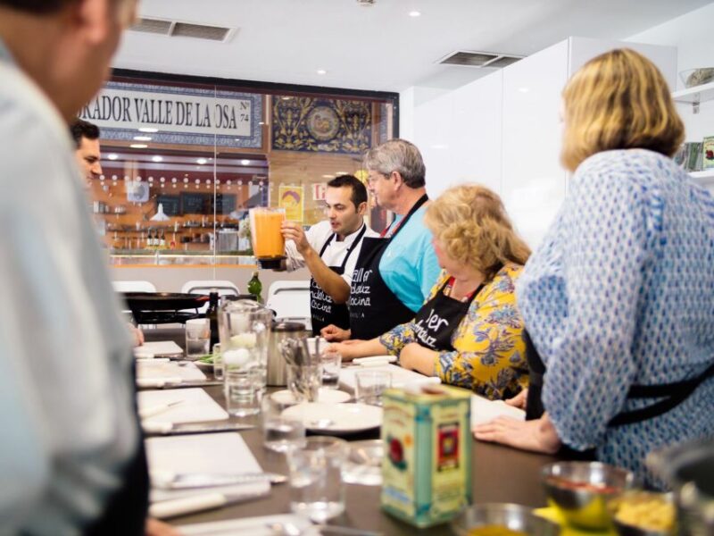 Seville: 3.5-Hour Spanish Cooking Class & Triana Market Tour - The Atmosphere and Group Dynamic