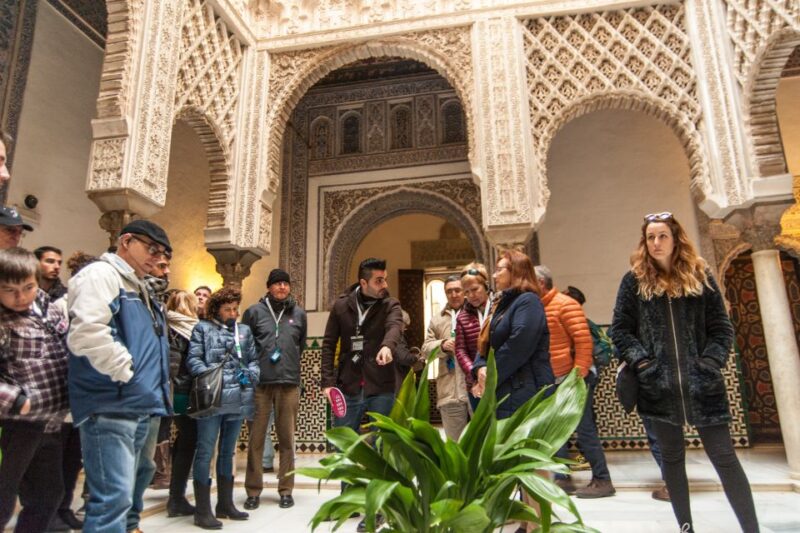 Seville: Alcázar and Cathedral Entry Ticket and Guided Tour - Climbing the Giralda Tower for Views