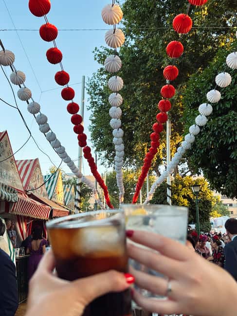 Seville: April Fair Guided Walking Tour with Tapas & Drinks - Key Points