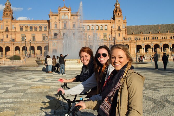 Seville Bilingual Bike Tour - Pedaling Through Plaza del Salvador and Plaza de San Francisco