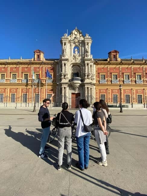 Seville: Electric Scooter Tour - Exploring Plaza de España on a Scooter