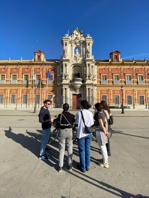 Seville: Electric Scooter Tour - Passing the Seville Cathedral
