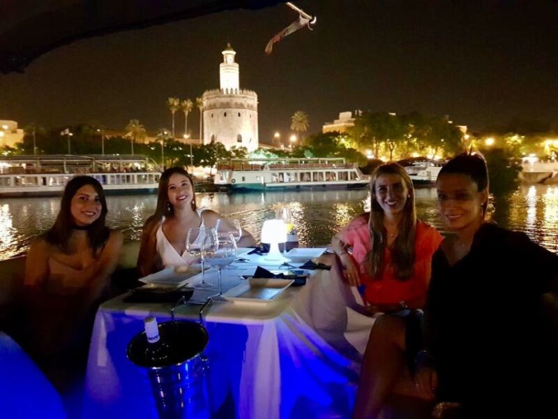 Seville: Exclusive River Boat Tour with Tapas - The Atmosphere and Group Size