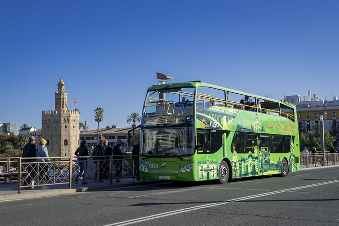 Seville Hop-On Hop-Off Bus Tour for 48 hours - Visiting the Seville Aquarium and the Parque de María Luisa