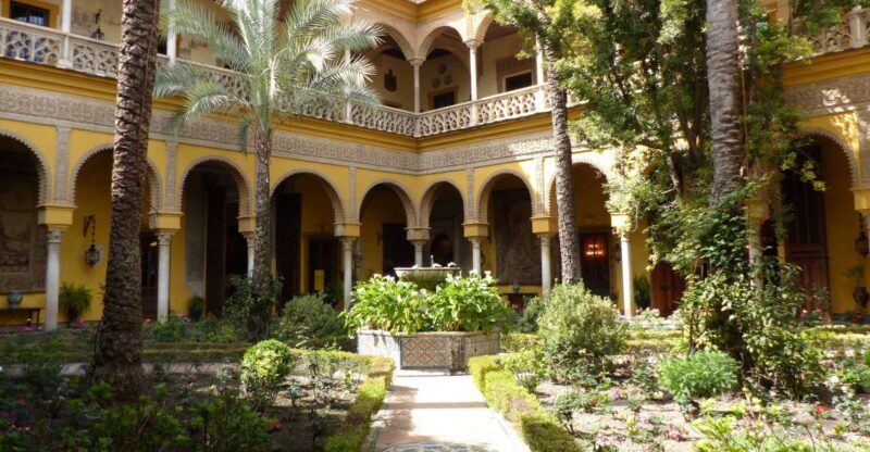 Seville: Palacio de Las Dueñas Entry Ticket and Guided Tour - Inside the Palace: Art, Legacy, and Notable Characters