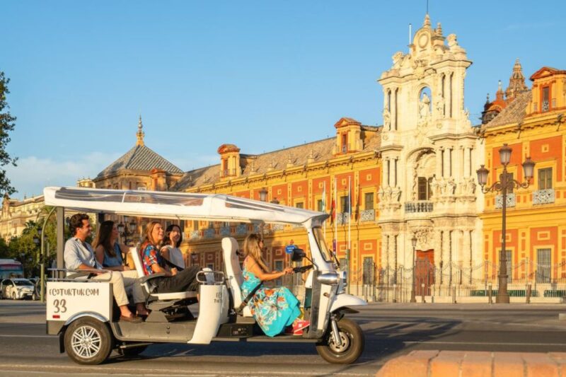 Seville: Private City Tour by Eco Tuk Tuk - From the Parking to Seville’s Scenic Landmarks