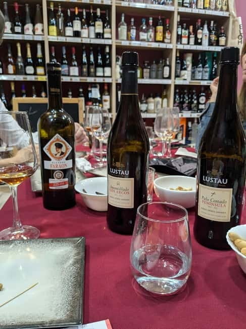 Seville: Sherry Tasting - Accessibility and Group Size
