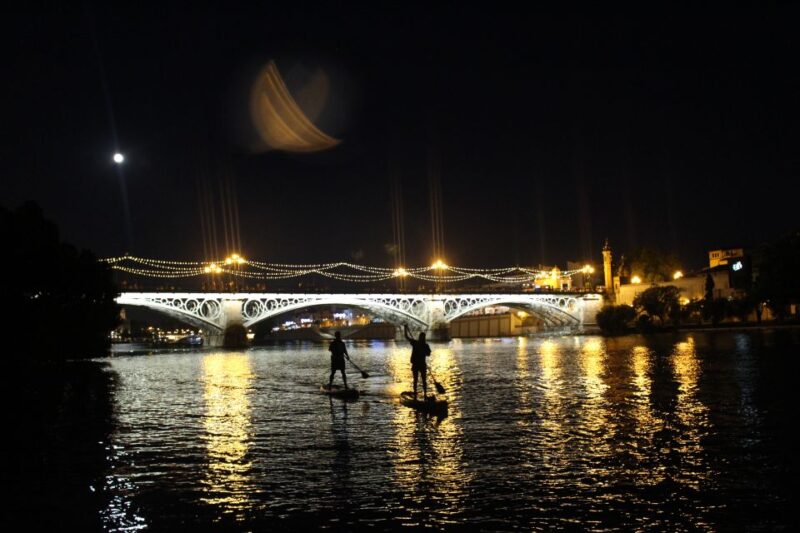 Seville: Sunset and Evening Paddle Boarding Tour - The Sum Up: A Relaxing and Scenic Night Paddle in Seville