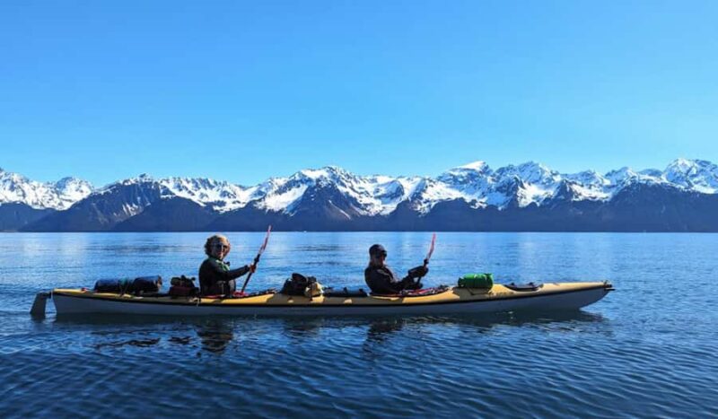 Seward: Bridal Veil Falls Kayak and Exit Glacier Hike Combo - Seward’s Best kayaking experience in Resurrection Bay
