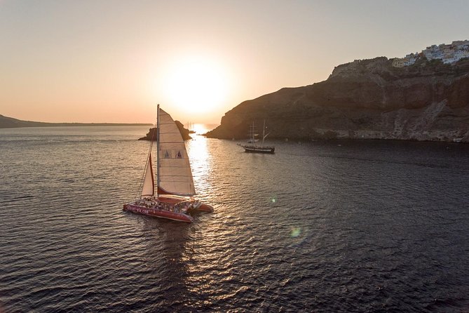 Shared Basic Sunset Trip of Santorini via Red Beach & White Beach - The Value of a Group Sunset Cruise