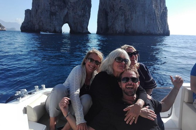 Shared boat excursion to Capri from Sorrento - 7 hours - The Iconic Villa Jovis and Its Ruins