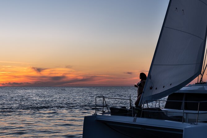 Shared Catamaran Half Day Cruise in Santorini - Starting Point at Athinios Port and Pickup Details