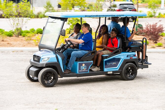 Shared Golf Cart Tour of Bentonville, Arkansas - Pacing and Group Size for a Personal Experience