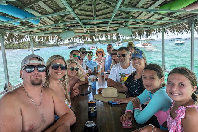 Shared Group Crab Island 4 Hour Tiki Excursion Destin FL - Key Points