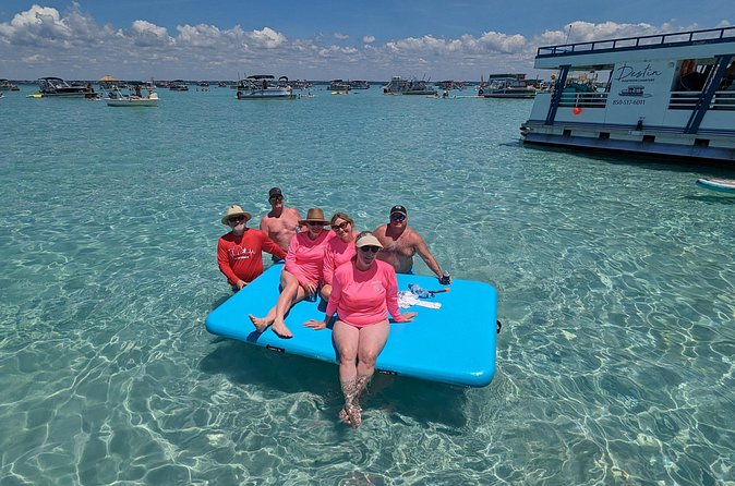 Shared Group Crab Island 4 Hour Tiki Excursion Destin FL - Starting Point and Duration of the Crab Island Tiki Excursion