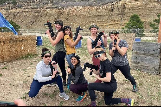 Shared Guided Outdoor Laser Tag Adventure in Colorado - Key Points