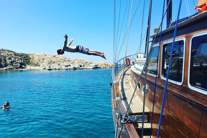 Shared Mykonos Sail Cruise to Delos and Rhenia Islands - Guides, Safety, and Flexibility