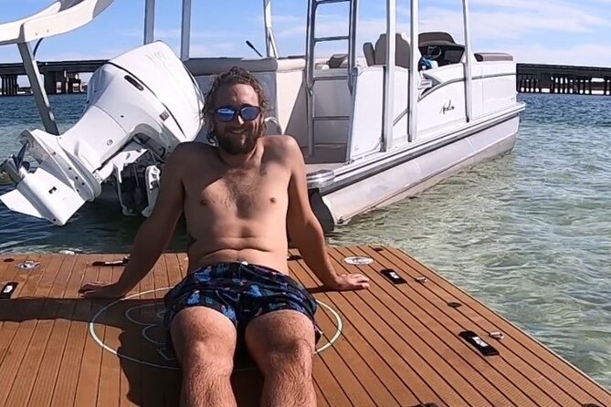 Shared Small Group Slide Pontoon Crab Island Experience - Meeting Point and Flexibility in Cancellation