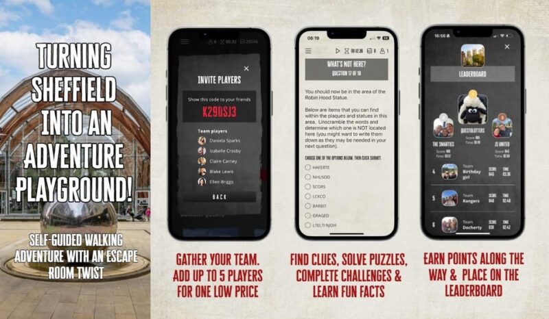 Sheffield: City Walking Tour and Exploration Game - Sheffield: City Walking Tour and Exploration Game