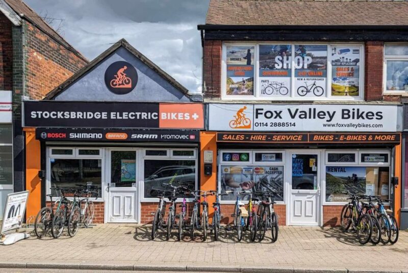 Sheffield: Family Bike Rental, Peak District, Trails & more - Starting Point at Fox Valley Bikes in Derbyshire