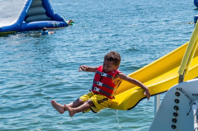 Shell Island: Adventure Tour on the Privateer Catamaran - The Inflatable Water Park at Shell Island