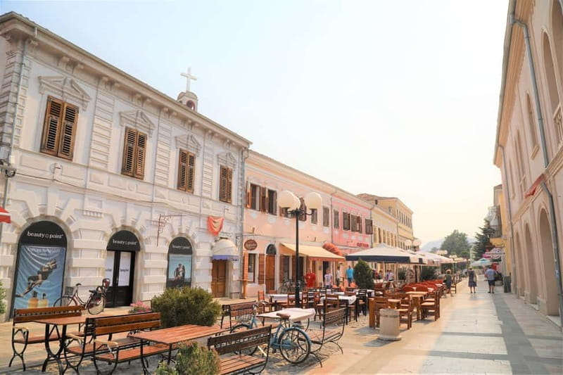 Shkodra: Rozafa Castle, Lake Shkodra, and Old Bazaar Tour - Walking Through Shkodras Old Bazaar