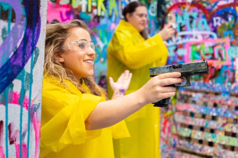 Shooting & Spinning: Private Art Experience in LA - Shooting & Spinning: Private Art Experience in LA - A Colorful Blend of Action and Creativity