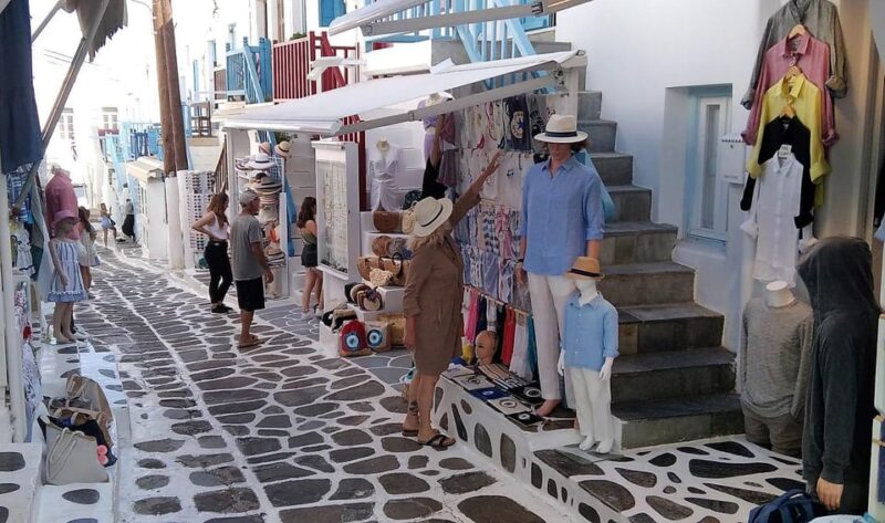Shopping Tour in Mykonos-Exclusive and Private - Logistics and Comfort of the Tour