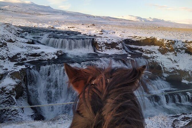 Short Riding Tour with Eye-Catching Photos at Waterfall - Discover the Short Riding Tour with Waterfall Photos in Akureyri