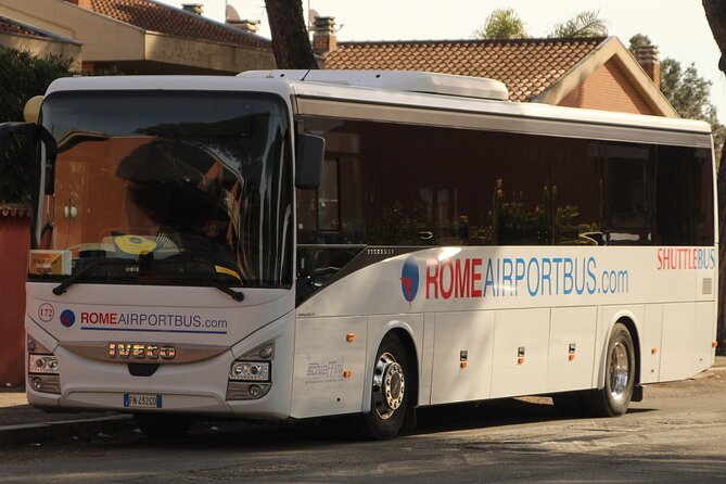 Shuttle Bus between Fiumicino Airport (FCO) and Rome center (Termini) - Reliability and Punctuality
