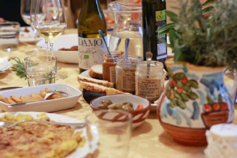 Sicilian cooking class in the historic baglio Florio Adamo - Classic Sicilian Appetizers: Eggplant Caponata and Arancine