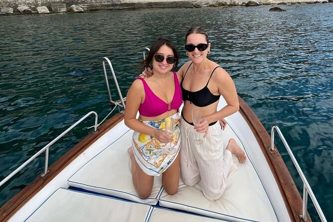 Sicilian wine tasting on the boat in Taormina - The Iconic Isola Bella: The “Pearl of the Mediterranean”