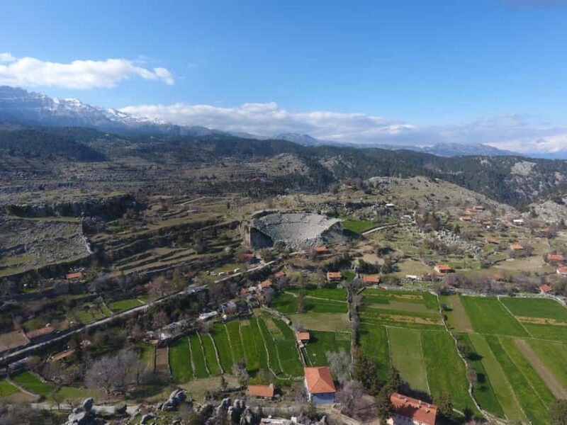 Side: Adler and Eagle Canyon Day Trip with Lunch - The Return Through the Taurus Mountains and the Ancient City of Selge